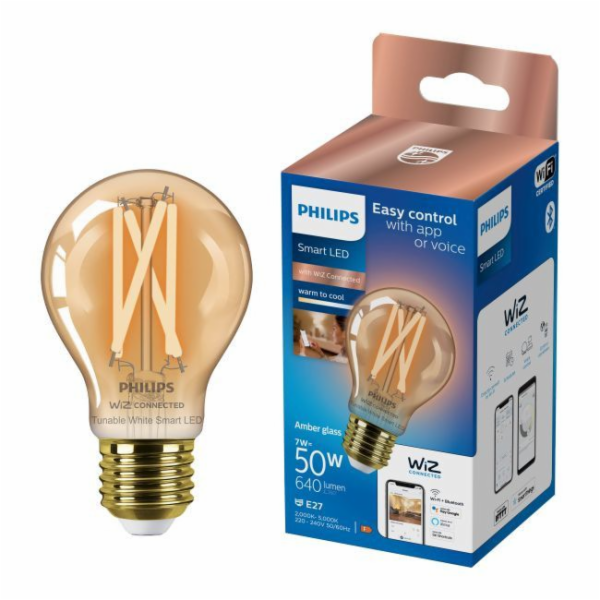 LEMP LED WIFI A60 E27 7W 640LM TW AMB