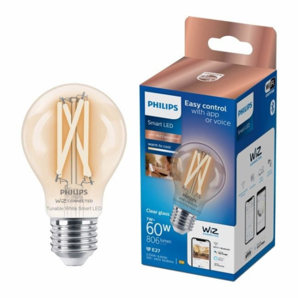 LEMP LED WIFI A60 E27 7W 806LM TW FL