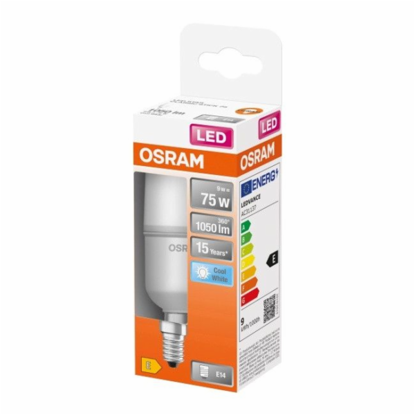 LED žárovka Osram STICK, 10W, E14, 4000K, 1050lm, mat.