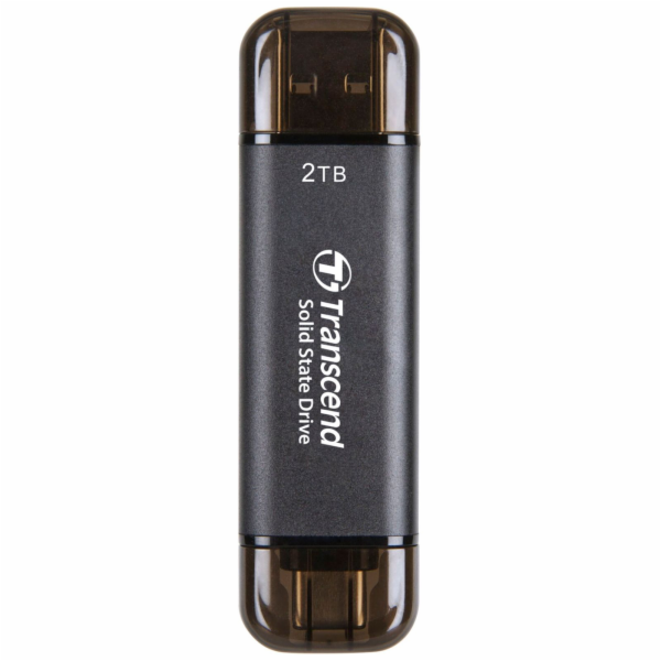 Transcend TS2TESD310C 2TB USB Type-A/USB Type-C 3D NAND f...