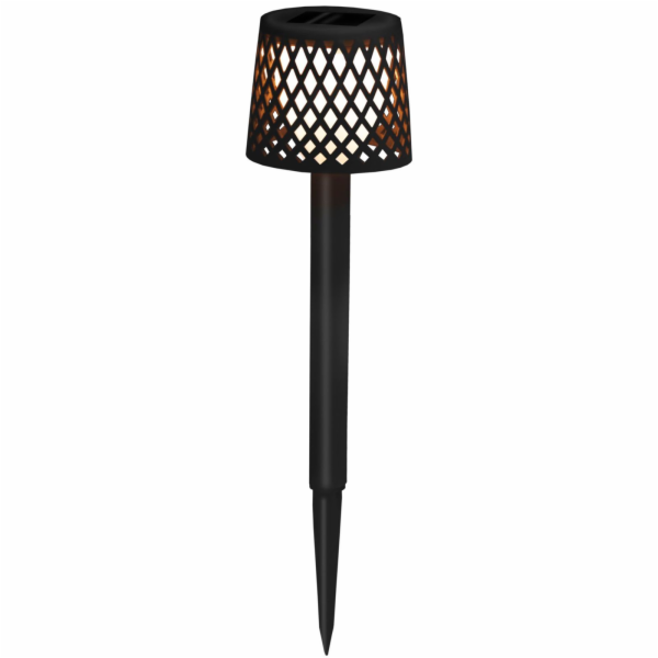 New Garden Gretita Solar Lamp Garden Spike   4 units   black