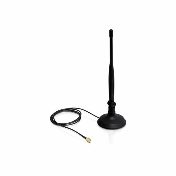 DeLock WLAN anténa SMA s magnetickým stojánkem a ohebným ...