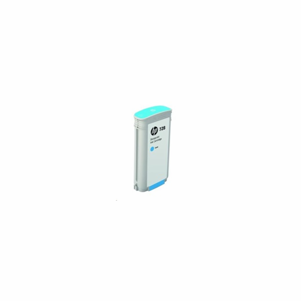 HP 728 130-ml Cyan DesignJet Ink Cartridge