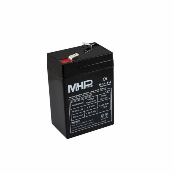 MHPower MS4.5-6 6V 4,5Ah bateria 