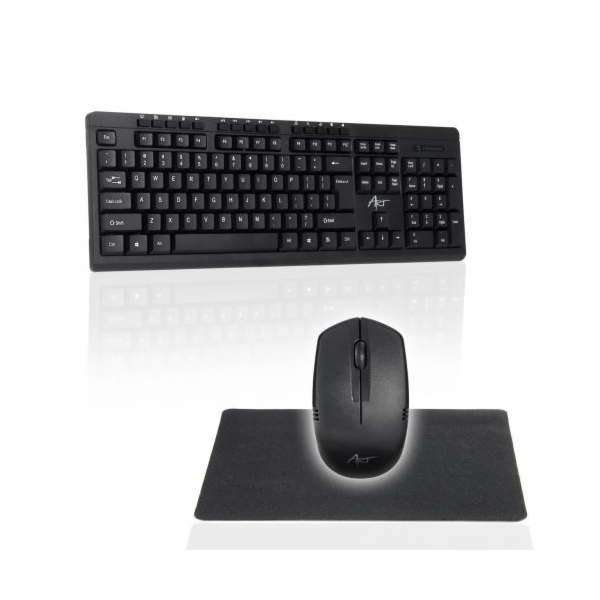 Zestaw bezprzewodowy klawiatura + mysz AK-48A USB 