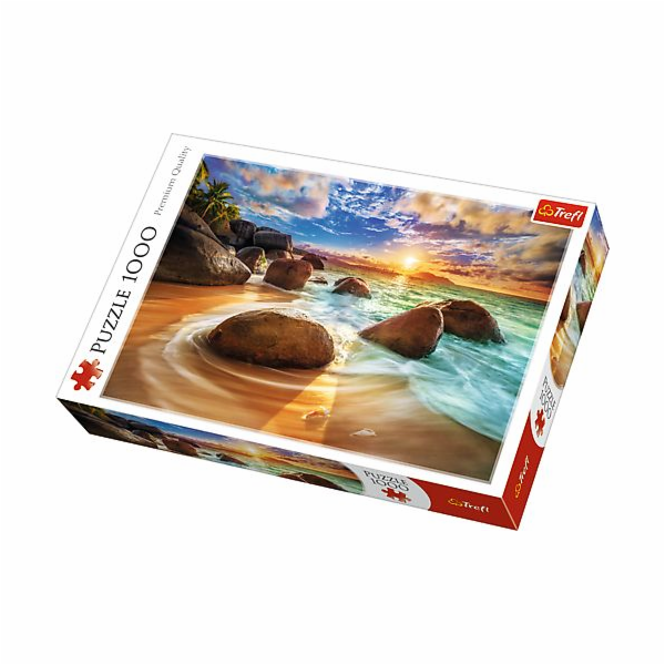 Trefl Puzzle 1000el – Pláž Samudra, Indie (10461)