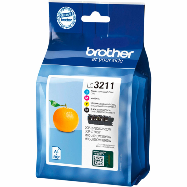 Brother LC-3211 Value-Pack BK/C/M/Y