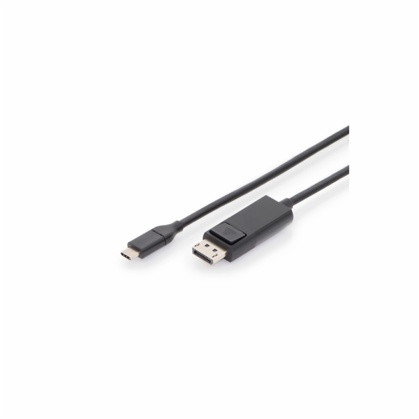 DIGITUS kabelový převodník USB C na DP 2,0m, 4K/60Hz, 32,...