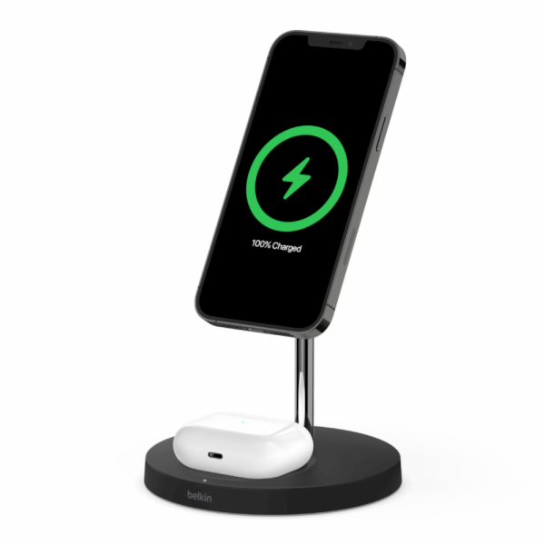 Belkin Boost Charge Pro 2-in-1 Wireless Charger with Mags...
