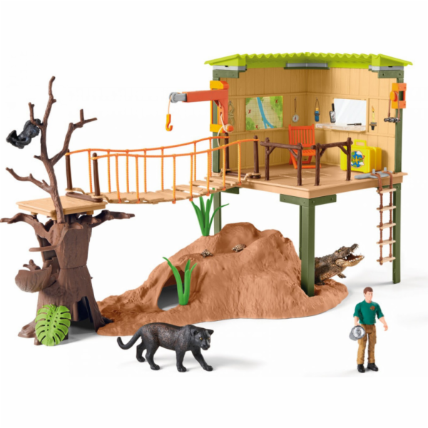 Schleich 42507 Dobrodružná stanice v džungli