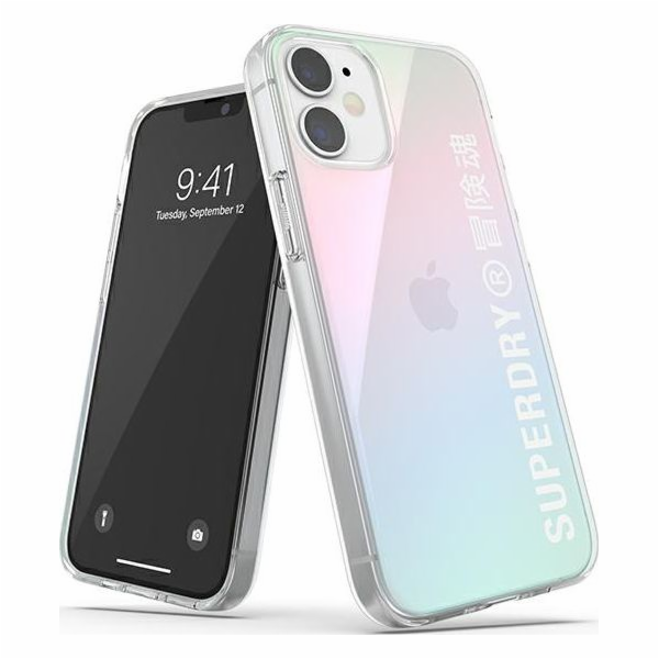 Superdry SuperDry Snap iPhone 12 mini průhledné pouzdro G...