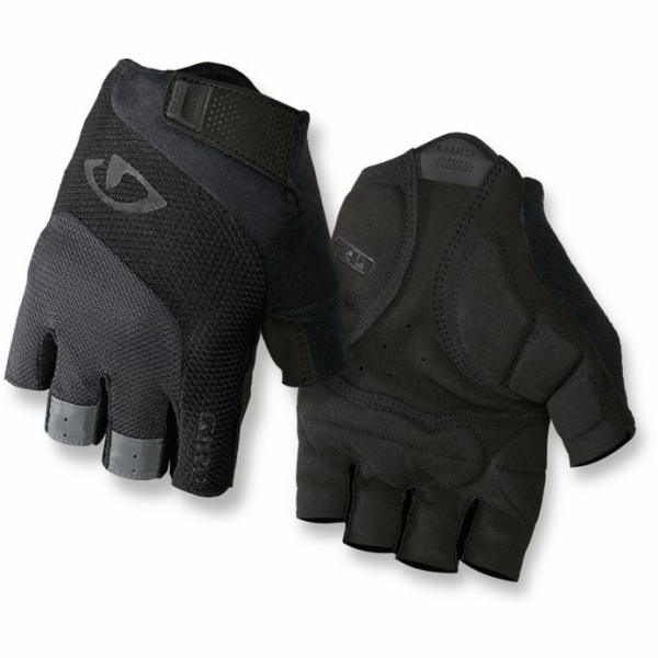 GIRO Cyklistické rukavice Bravo Gel black s. S (GR-7085628)