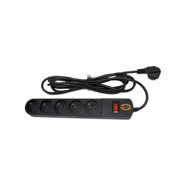 Power strip with surge protector ORVALDI ORV-5 5M