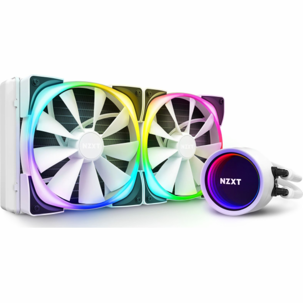 NZXT water cooling Kraken X63 White RGB 280mm Illuminated...