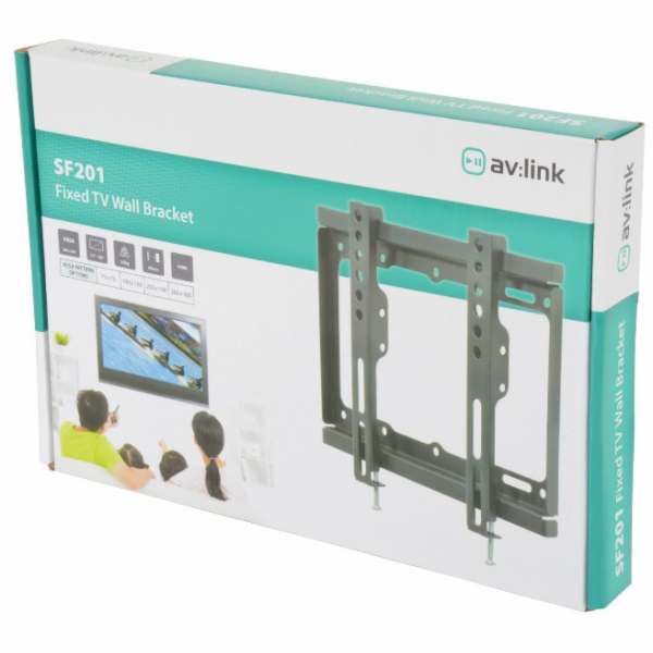 AV:link SF201, nástěnný držák TV 17"-42"