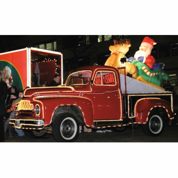 Eurolite rubberlight RL1-230V, červený, 44m