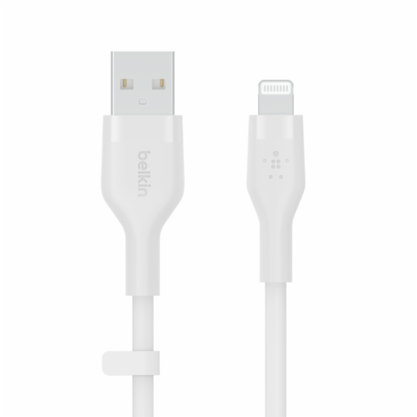 Belkin Flex Lightning/USB-A 2m mfi cert., bílý     CAA008...