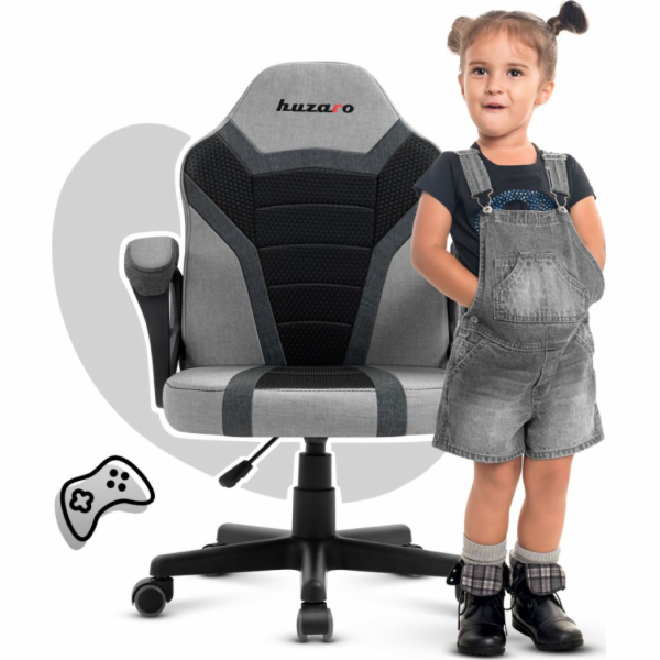 Gaming chair for children Huzaro HZ-Ranger 1.0 Gray Mesh ...