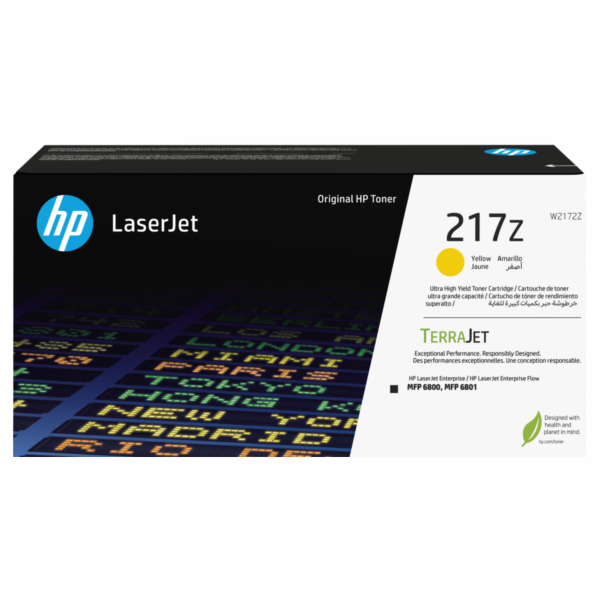 HP W2172Z, yellow toner. kazeta HP LaserJet 217Z