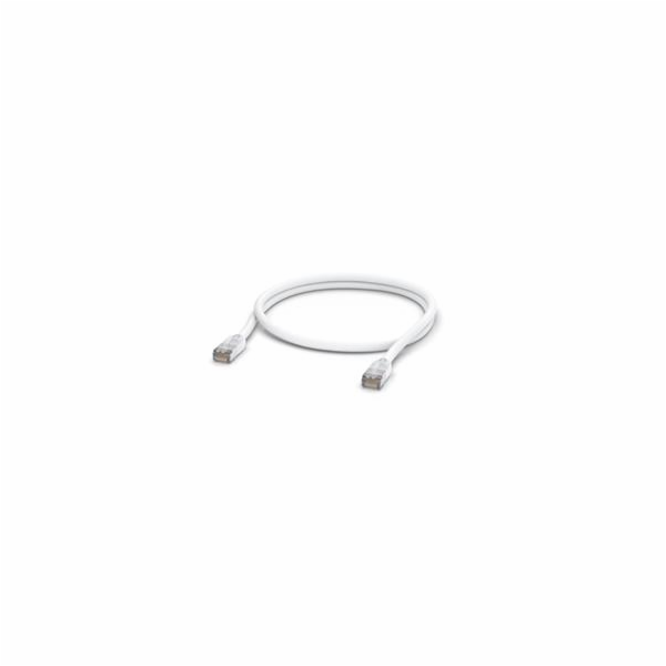 Ubiquiti Patch kabel, venkovní, STP, Cat.5e, 1m, bílá