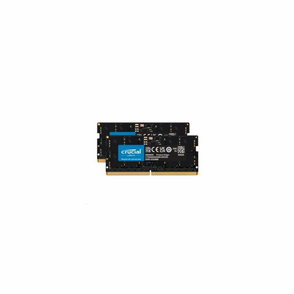 Crucial - DDR5 - sada - 48 GB: 2 x 24 GB - SO-DIMM 262 pi...