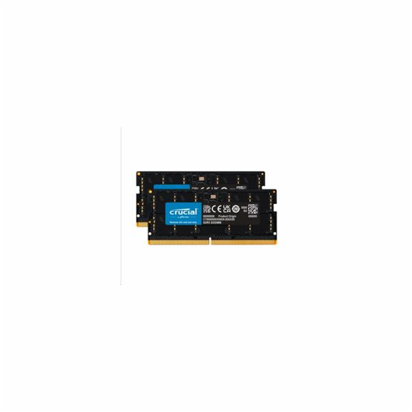 Crucial - DDR5 - sada - 96 GB: 2 x 48 GB - SO-DIMM 262 pi...