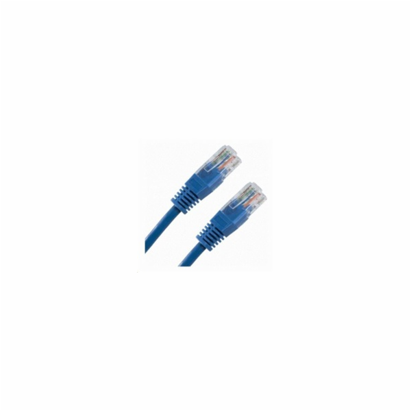 XtendLan patch kabel Cat6, UTP - 3m, modrý