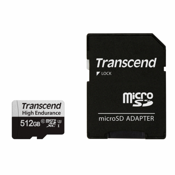 Transcend microSDXC UHS-I U1 512 GB TS512GUSD350V Transce...