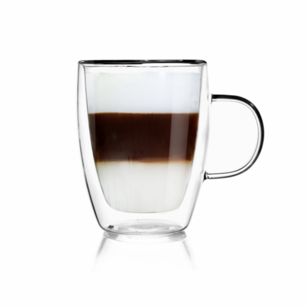 Hrnek 300 ml dvoustěnný borosilikátové sklo