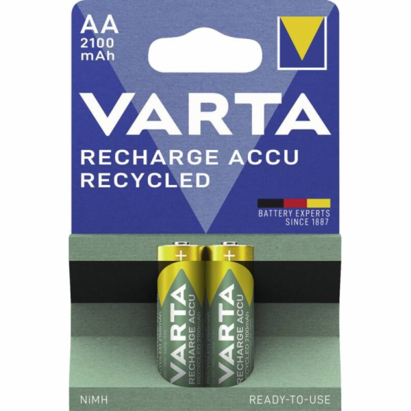 Varta RECHARGE ACCU Recycled AA 2100mAh Blister 2