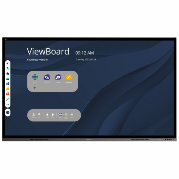 ViewSonic Flat Touch Display IFP8662/ 86"/ UHD / 16/7 /40...