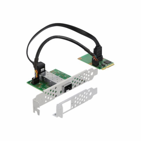 MiniPCIe I/O PCIe LAN 1xSFP i210, LAN adaptér