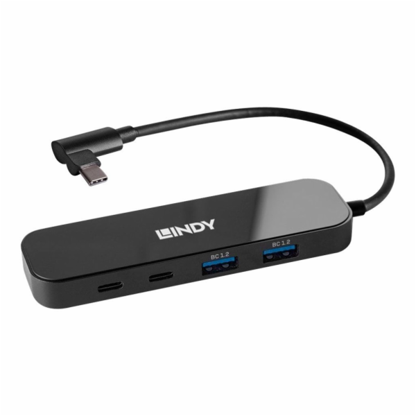Lindy 4 Port USB 3.2 Gen 2 Typ C Hub, USB-Hub 43334