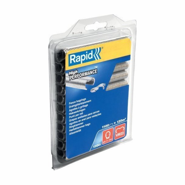 Rychlé pozinkované plotové sponky VR22 1100 ks.