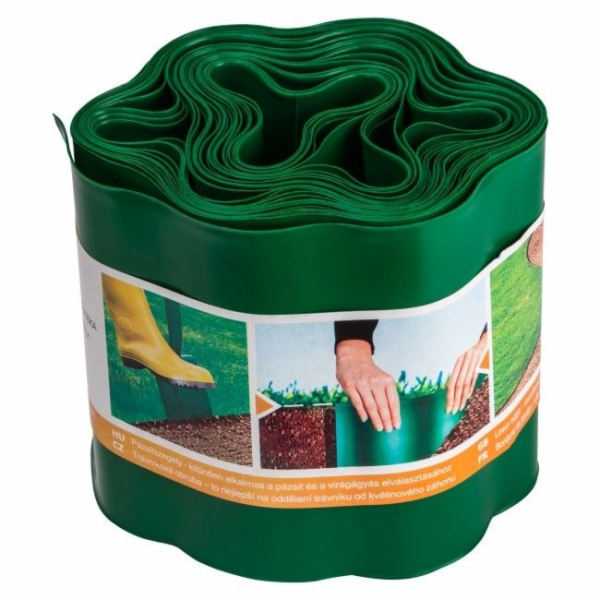 Zahradní lemování Cellfast 15 cm x 9 m zelená