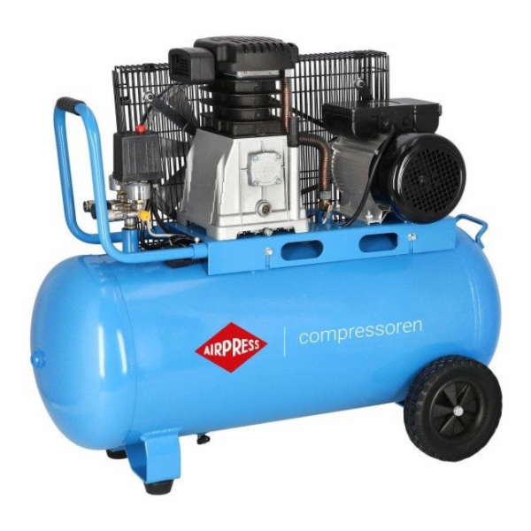 AIRPRESS DOUBLE BARREL OIL COMPRESSOR HL 340/90