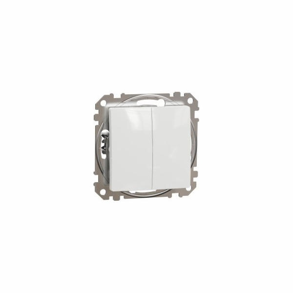 Vypínač SCHNEIDER SEDNA DESIGN, 2 klíče, bílý