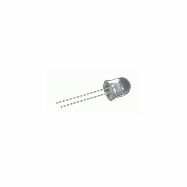 LED 10mm  bílá  3500mcd/25°  čirá