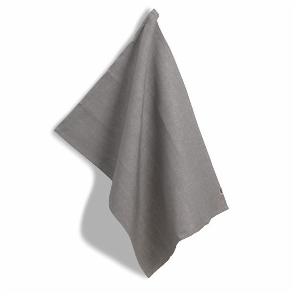 Utěrka Puro 55% bavlna/45% len šedá 70,0x50,0cm KL-12805