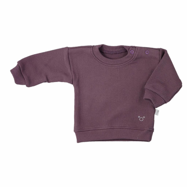 Kojenecké tričko Koala Pure purple Vel.74 (6-9m)