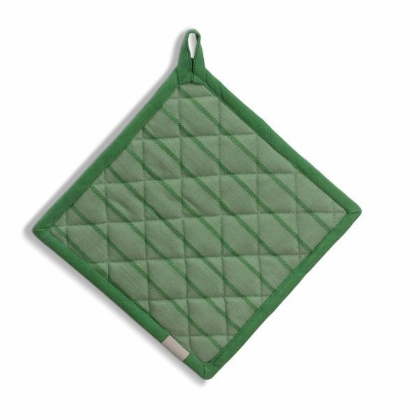 Chňapka kuchyňská Cora 100% bavlna zelená 20x20cm KL-12820