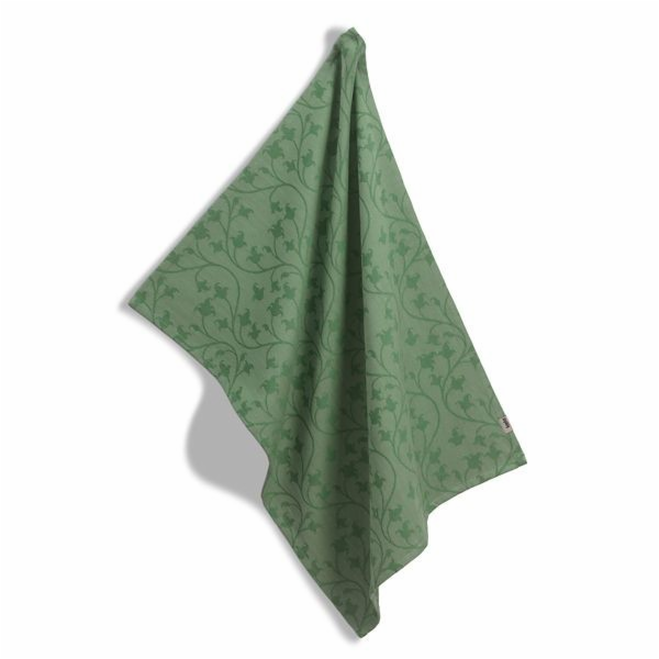 Utěrka Cora 100% bavlna světle zelená/zelený vzor 70,0x50...