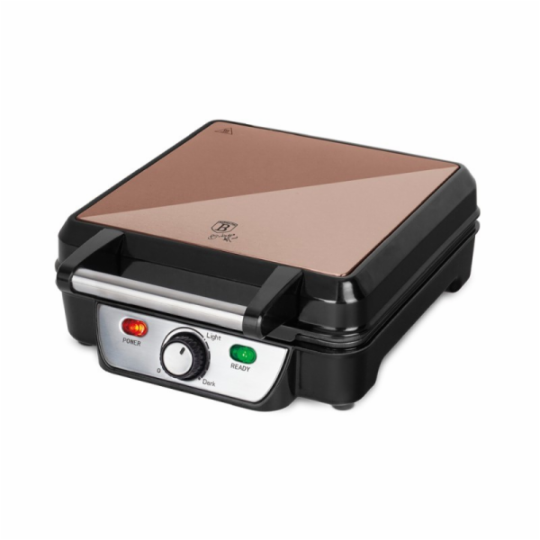 Vaflovač na 4 vafle Rosegold Metallic Line BH-9452