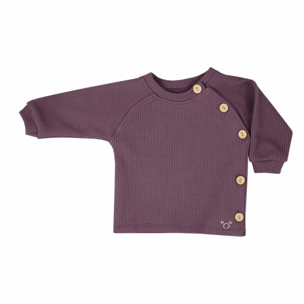 Kojenecké tričko s dlouhým rukávem Koala Pure purple Vel....