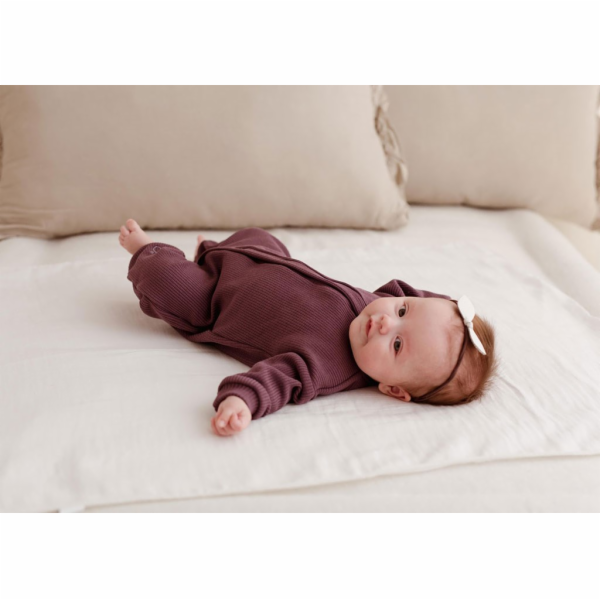 Kojenecký overal Koala Pure beige Vel.62 (3-6m)