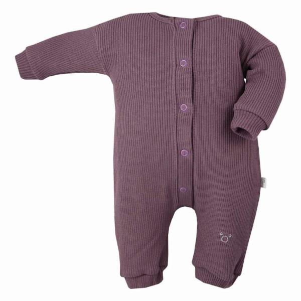 Kojenecký overal Koala Pure purple Vel.80 (9-12m)