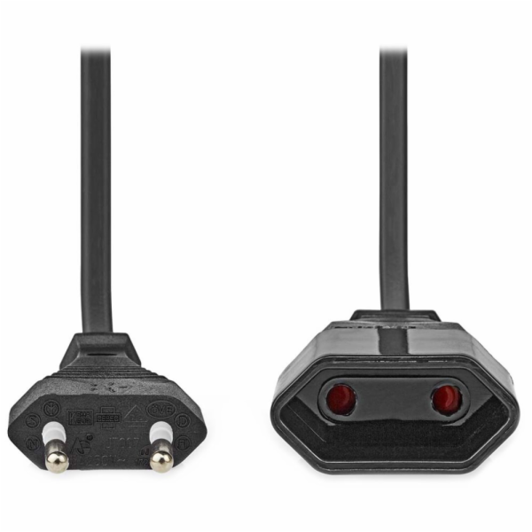 NEDIS napájecí kabel pro adaptéry/ Euro zástrčka - Euro z...