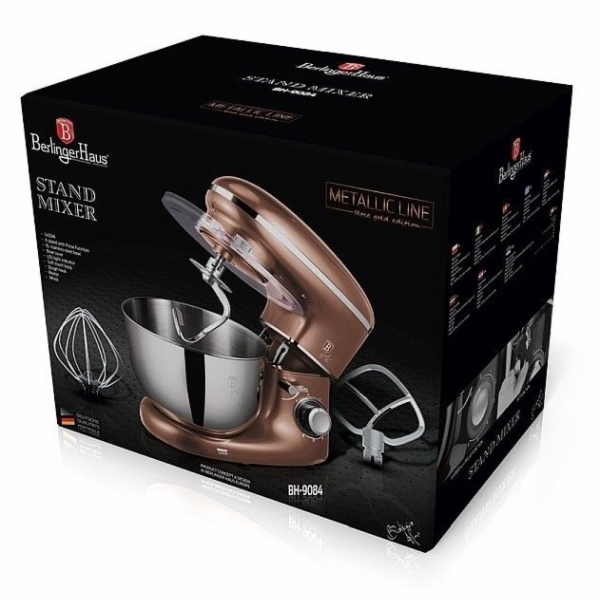 Kuchyňský robot 1300 W Rosegold Metallic Line BH-9197