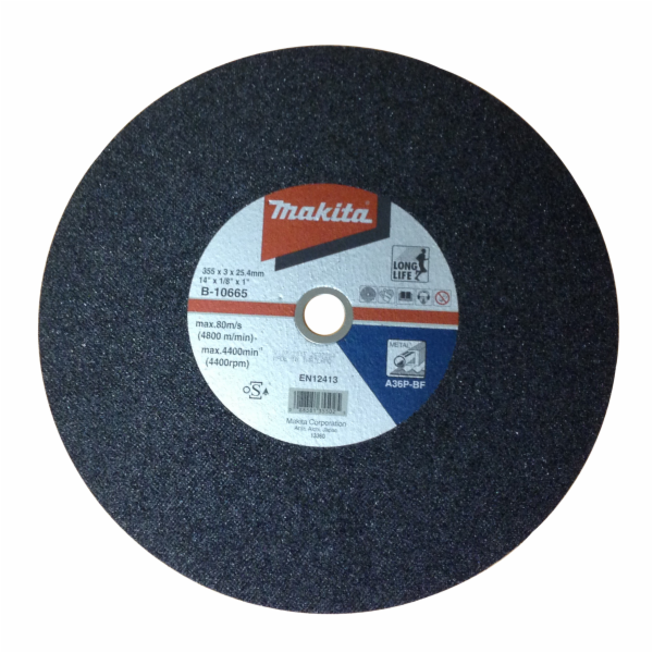 Makita B-10665-5 řezný kotouč 355x3x25,4 kov 5ks