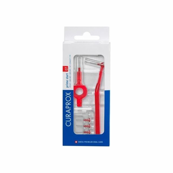 Curaprox Prime Start 07 - 2,5mm / Red 5ks + UHS 409 a UHS...